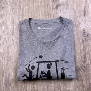Travis Mathew Luck Of The Irish T Shirt Mens Size Medium Gray